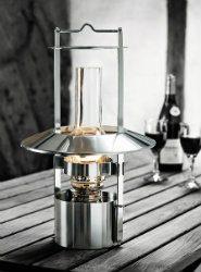 stelton Schiffslampe Edelstahl