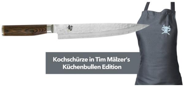 KAI Europe Set bestehend aus Schinkenmesser TDM-1704 + Kochschürze KAI Europe Set Schinkenmesser TDM-1704 + Kochschürze