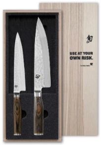 KAI Shun Premier Tim Mälzer Serie KAI Europe Set TDMS-220 (Allzweckmesser + Kochmesser)
