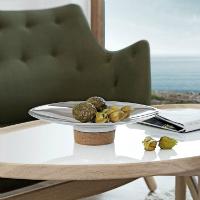stelton Reflection Schale Eichenholz Edelstahl