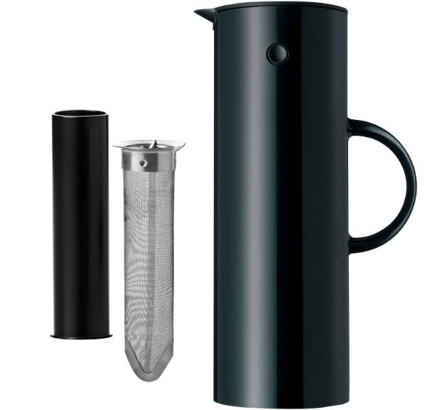 stelton-isolierkanne-teesieb-wippverschluss-schwarz-1-liter
