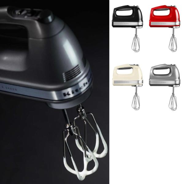 KitchenAid Artisan Speed-Handrührer "5KHM9212" | Farben: onyx schwarz, empire rot, creme, silber kitchenaid-artisan-speed-handruehrer-5khm9212-onyx-schwarz-empire-rot-creme-silber