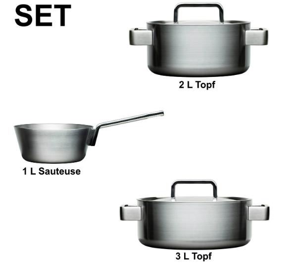 iittala Tools 3er Kochtopf-Set iittala Tools 3er Kochtopf-Set