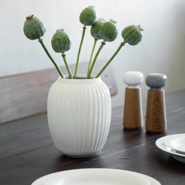 Medium Vase "Hammershoi" von Kähler | Farbe: Weiß Hammershoi Vase medium weiss Kaehler