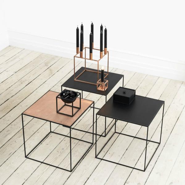 by Lassen Kerzenhalter "Kubus 8" | Farbe: Kupfer by Lassen Kerzenhalter Kubus 8 kupfer