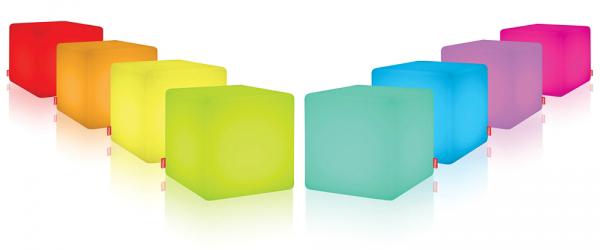 Cube Outdoor mit Fernbedienung | LED Leuchte Cube Outdoor mit Fernbedienung LED Leuchte