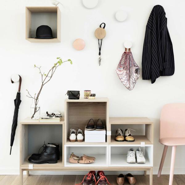 Regalsystem von Muuto: Mini Stacked Regalsystem von Muuto Mini Stacked