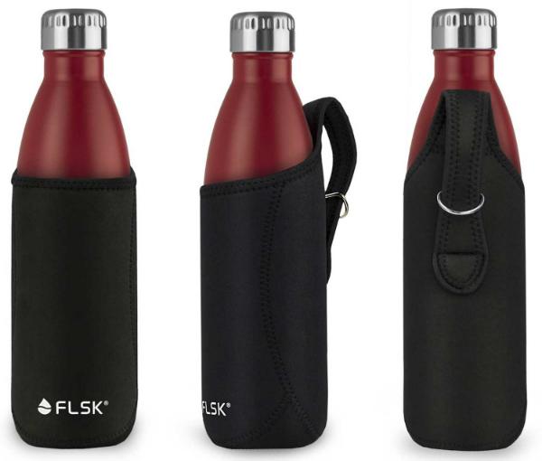 Neoprentasche für Trinkflaschen von FLSK Neoprentasche fuer Trinkflaschen von FLSK