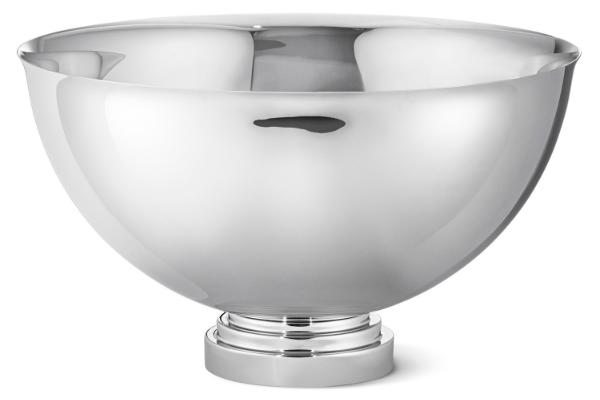 Champagnerschale Edelstahl hochglanzpoliert Georg Jensen Manhattan