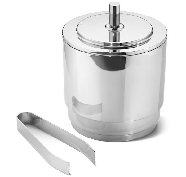 Eiseimer mit Zange Georg Jensen Manhattan
