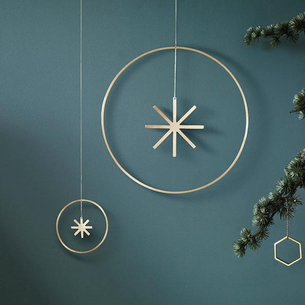 Winterland "Brass Star" von ferm Living ferm Living Winterland Brass Star