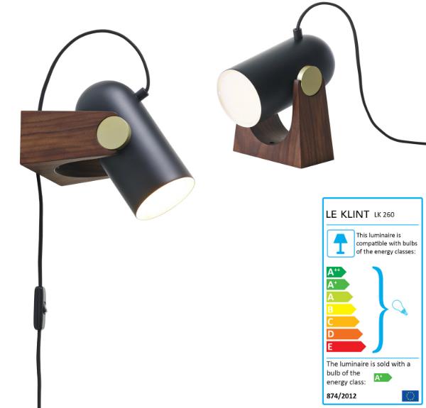 Schwenkbare Wandlampe Carronade von Le Klint Schwenkbare Wandlampe Carronade von Le Klint