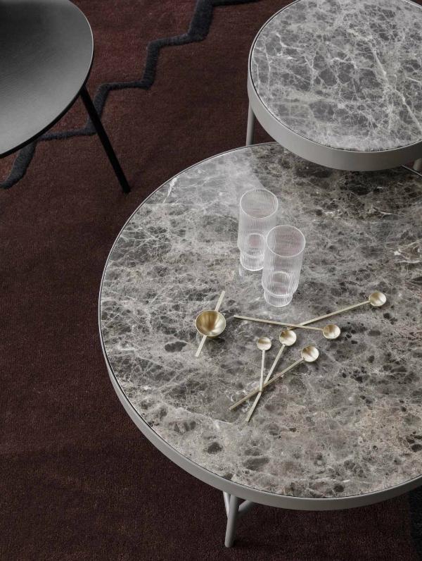 Runder Design-Beistelltisch von ferm Living: Marble Table ferm-living-marble-table