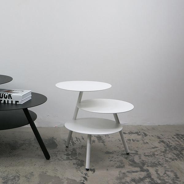 Runder Design-Beistelltisch von pulpo: Trio trio-beistelltisch-pulpo