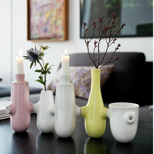 Fiducia Vase & Kerzenhalter von Kähler | einzigartig in Formgebung und Funktion | Design: Louise Campbell kaehler-fiducia-vase-und-kerzenhalter