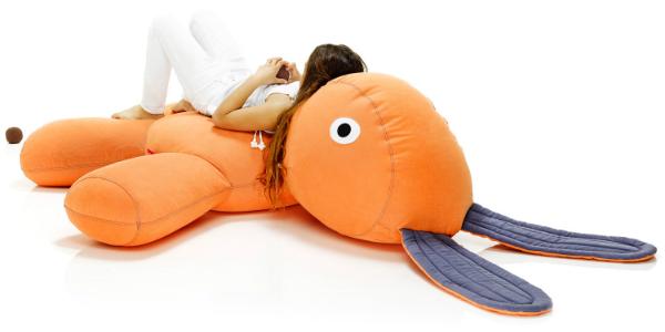 Kindermöbel für den Garten: Kaninchen als Sitzsack | Fatboy Co9 XS kindermoebel-garten-fatboy-co9-xs