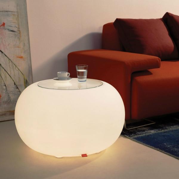 Bubble Indoor / Outdoor | leuchtender gute Laune Beistelltisch & Hocker moree-bubble-beistelltisch-hocker
