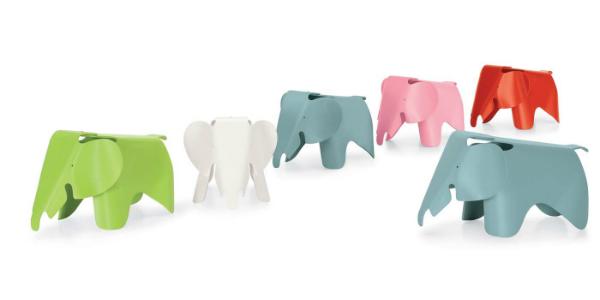 Vitra Eames Elephant | großer Spielzeug-Elefant | Material: durchgefärbtes Polypropylen, matte Oberfläche vitra-eames-elephant-gross