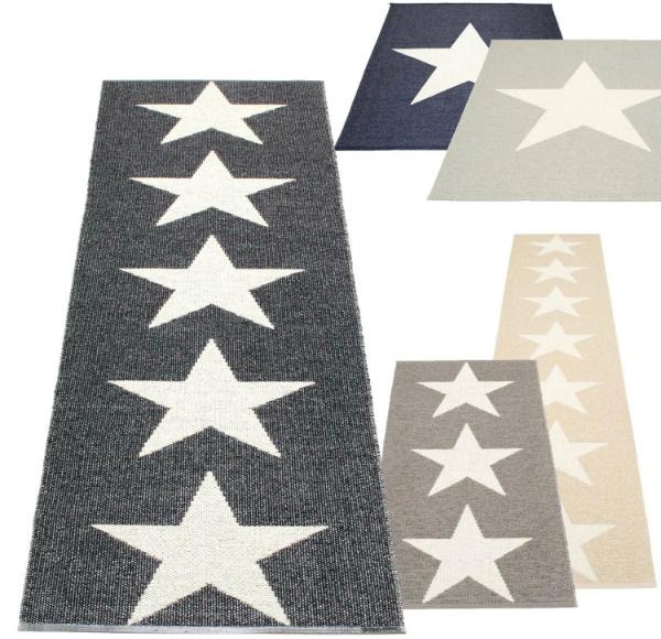 Outdoor Teppich "Viggo Star" von Pappelina aus hochwertigem Kunststoff | Design: Lina Rickardsson pappelina-viggo-star-outdoor-teppich