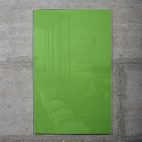 Glas Magnettafel MAX: 100x60 cm | Farbe: Grün | Design: Jörg Böhler glas-magnettafel-max-100x60-cm-gruen