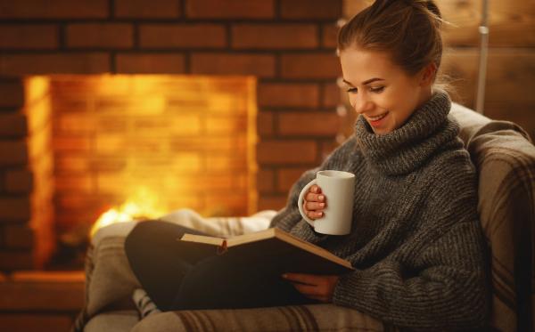 Sinnliche Kaminabende mit einem guten Buch Sinnliche Kaminabende mit einem guten Buch