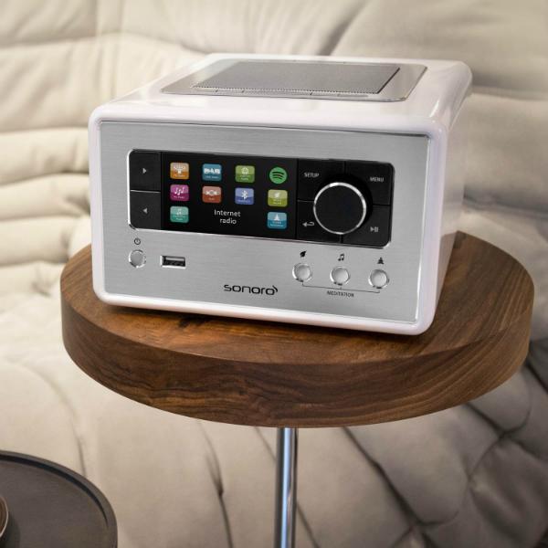 Sonoro Relax: Radio inkl. Entspannungs- und Meditatiosinhalten | Design: sonoro, 2017 sonoro-relax
