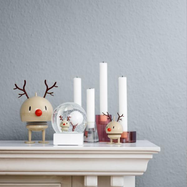 Hoptimist: Schneekugel "Snow Globes" | Material: Glas | Maße: Ø 10 cm Hoptimist Snow Globes Schneekugel