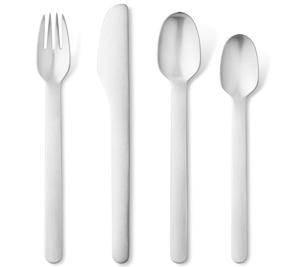 Kinderbesteck von Georg Jensen: Louise Campbell | Serie aus Edelstahl | Design: Louise Campbell Georg Jensen Kinderbesteck Louise Campbell Serie aus Edelstahl