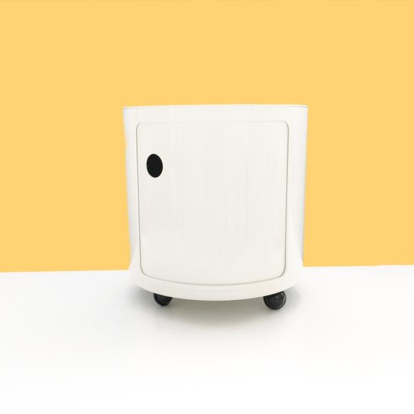Rollen für den Container Componibili von Kartell | Design: Anna Castelli Ferrieri, 1969 kartell-componibili-rollen