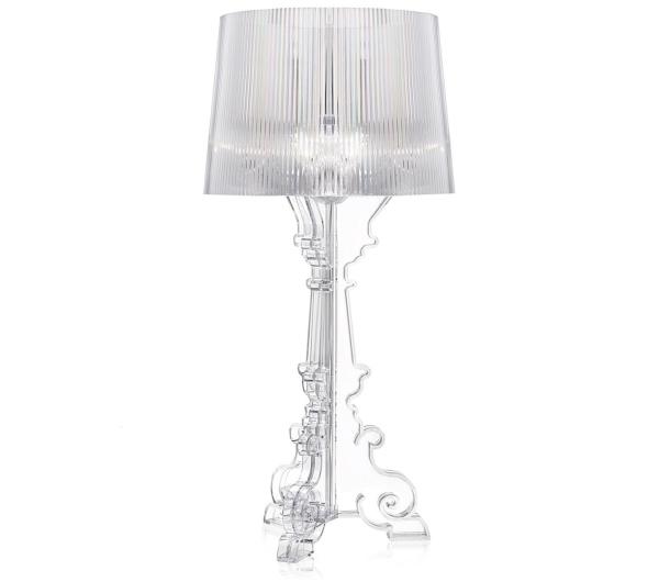 Kartell Bourgie Tischleuchte, glasklar | Design: Ferruccio Laviani, 2004 kartell-bourgie-tischleuchte-glasklar