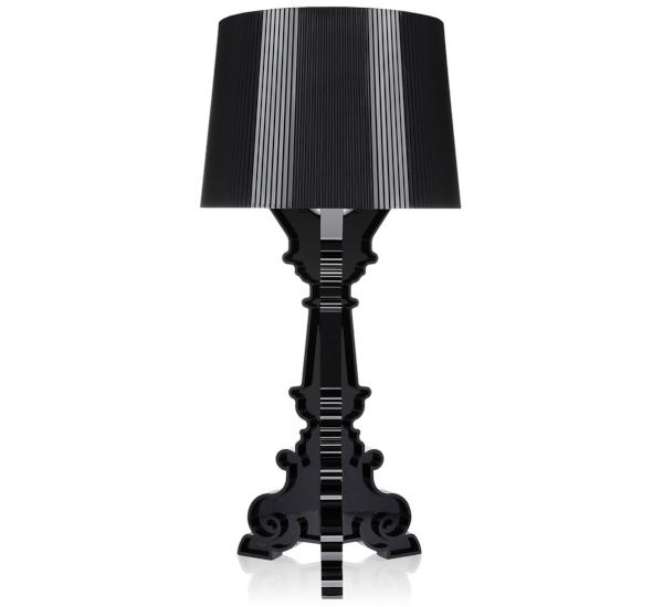 Kartell Bourgie Tischleuchte, schwarz | Design: Ferruccio Laviani, 2004 kartell-bourgie-tischleuchte-schwarz