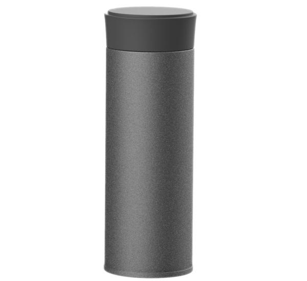 Magisso Visibility Bottle | Thermoskanne & Reflektor | Design: Magisso | Farbe: Schwarz magisso-visibility-bottle-schwarz