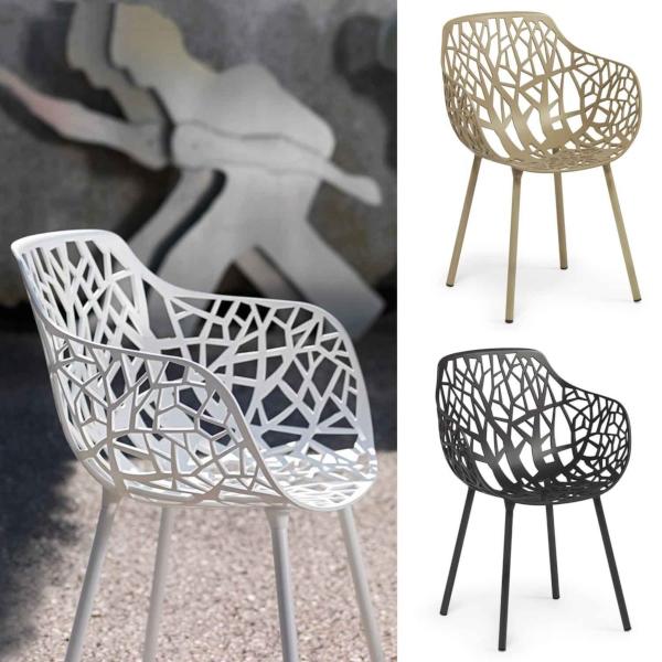 fast FOREST Sessel aus Aluminium | Made in Italy fast-forest-sessel