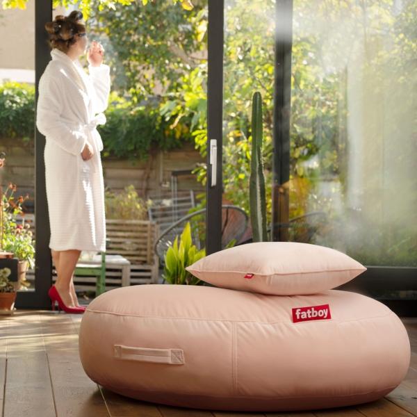 Großes, rundes Kissen von Fatboy: Sitzsack Pupillow Velvet fatboy-pupillow-sitzsack-velvet