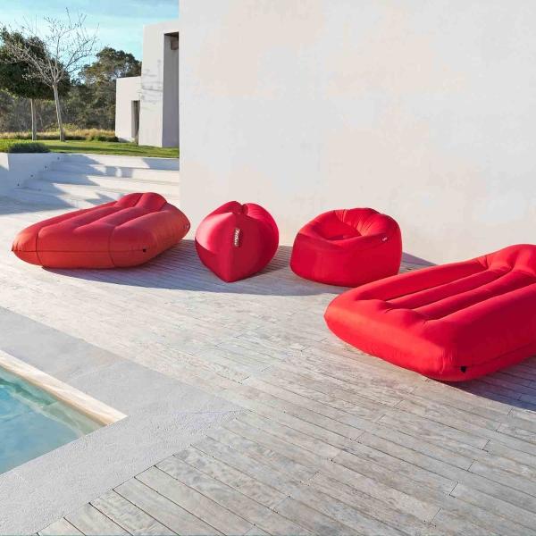 Trendige Outdoorlounge zum Mitnehmen