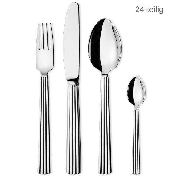 Georg Jensen Bernadotte Besteck 24-teilig | Design: Sigvard Bernadotte, 1939 georg-jensen-bernadotte-besteck-24-teilig