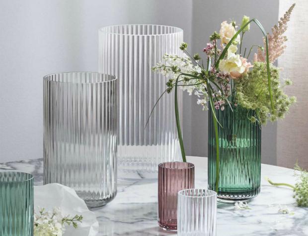 Lyngby Porcelæn Glas-Vase Lyngby Porcelæn Glas-Vase