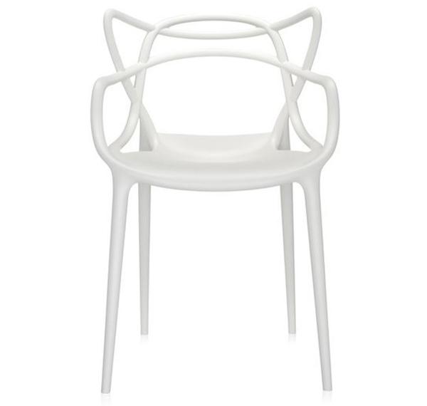 Kartell Marsters Sedia Stuhl | Design: Philippe Starck, 2010 | Farbe: Weiß kartell-masters-sedia-stuhl-weiss