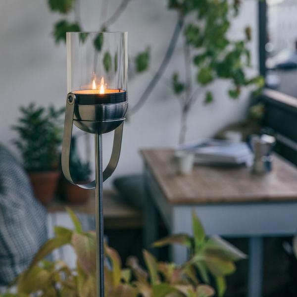 höfats GRAVITY CANDLE | Windlicht mit speziell gelagerter Kerze (Kardanik) hoefats-gravity-candle-windlicht