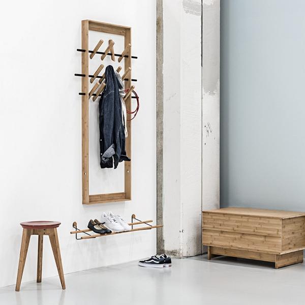 Coat Frame Garderobe aus Bambus von We Do Wood | Design: Sebastian Jorgensen we-do-wood-coat-frame-garderobe