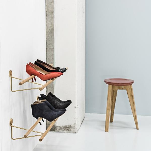 Shoe Rack Schuhregal aus Bambus von We Do Wood | Design: Sebastian Jorgensen we-do-wood-shoe-rack-schuhregal