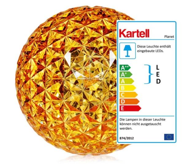 Kartell Planet Appoggio Tischleuchte | Design: Tokujin Yoshioka, 2016 | Wohnzimmerbeleuchtung kartell-planet-appoggio-tischleuchte