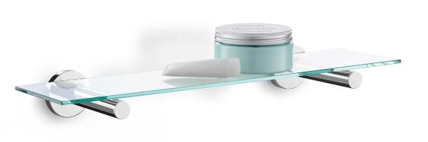 Zack SCALA Bad-Ablage | Edelstahl/Glas, ohne Bohren zack-scala-bad-ablage-edelstahl