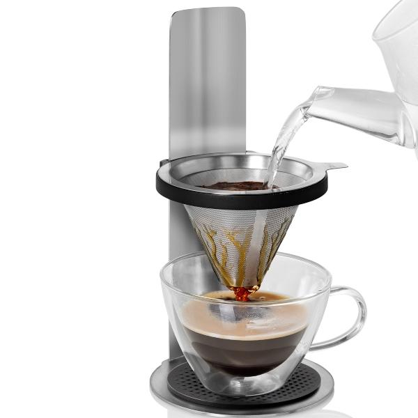 AdHoc MR. BREW: Kaffeebereiter | dank Magnethalterung stufenlos höhenverstellbar | Design: AdHoc Design Team adhoc-mr-brew-kaffebereiter