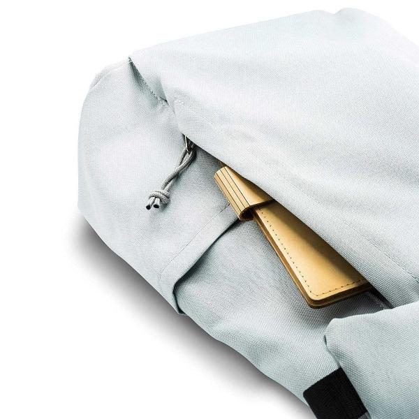 Frontseite des veganen RANZN Rucksacks | Material: Segeltuch | wasserabweisend & widerstandsfähig ranzn-rucksack-vegan-frontseite