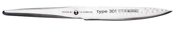 CHROMA type 301 Kleines Universalmesser mit dem Hammerschlag (einseitig) P-19 HM | Profi-Messer chroma-type-301-kl-universalmesser-hammerschlag-p19-hm