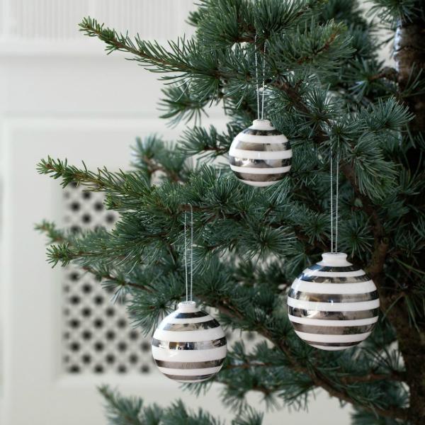 Kähler: Christbaumkugeln "Omaggio" im 3er-Pack | Design: Stilleben kaehler-omaggio-christbaumkugeln-3er-pack
