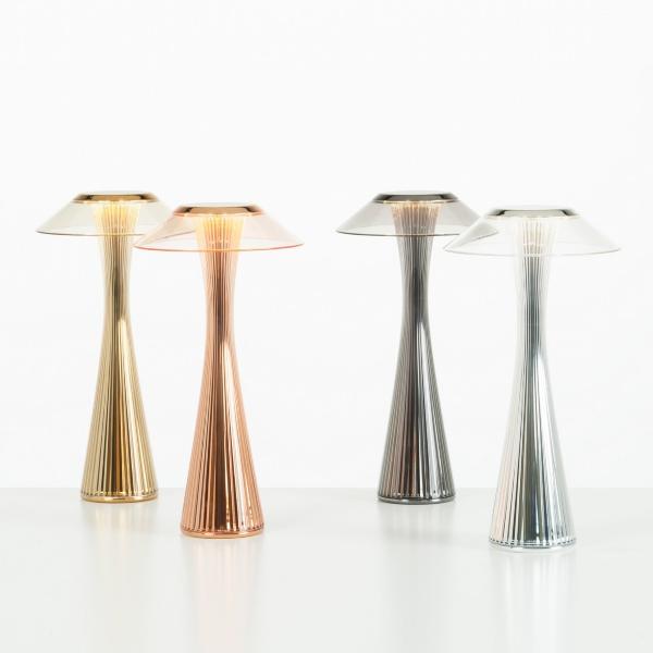 Kartell Space | LED-Tischleuchte mit Akku | Design: Ferruccio Laviani, 2018 kartell-space-tischleuchte