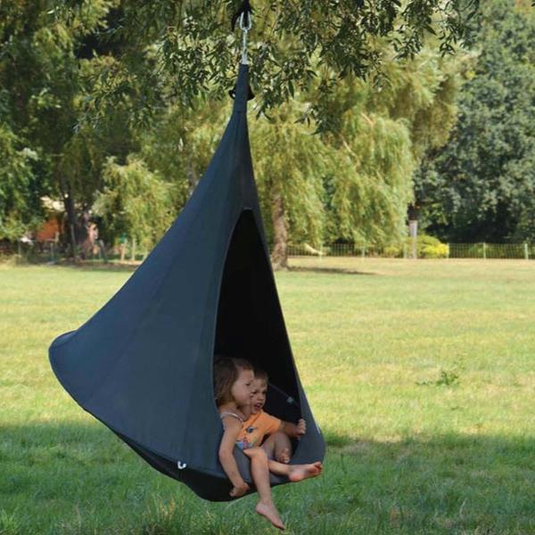 Cacoon Bonsai Hängesessel | Outdoor & Indoor geeignet | perfekt für Kinder cacoon-bonsai-haengesessel-anthrazit