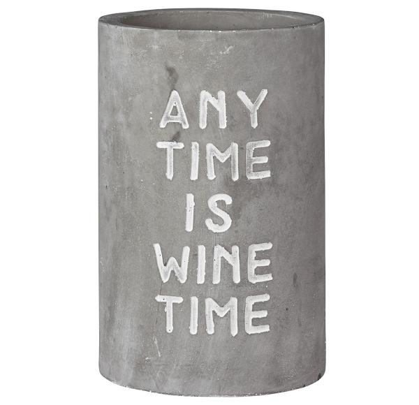 Räder Weinkühler Any Time is Wine Time | Serie: Poesie et Table | Design: muk/Werksdesign raeder-design-weinkuehler-beton-any-time-is-wine-time